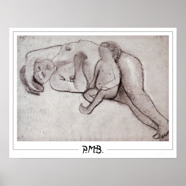 Paula Modersohn-Becker Zedign Art Poster #78 (Vorne)