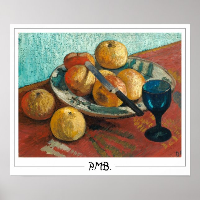 Paula Modersohn-Becker Zedign Art Poster #8 (Vorne)