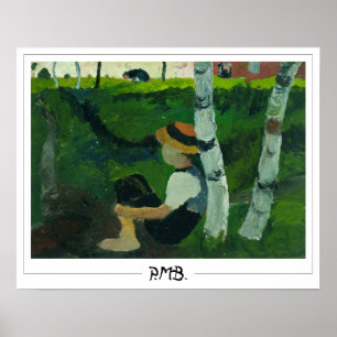 Paula Modersohn-Becker Zedign Art Poster #9