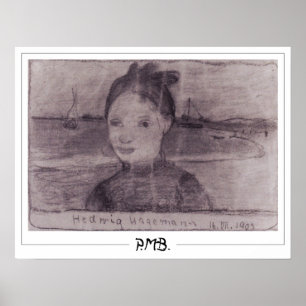 Paula Modersohn-Becker Zedign Kunstposter #137 Poster