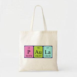 Paula Periodenname Tragetasche