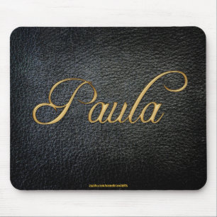 PAULA Personalisiert Lederlook Mousepad