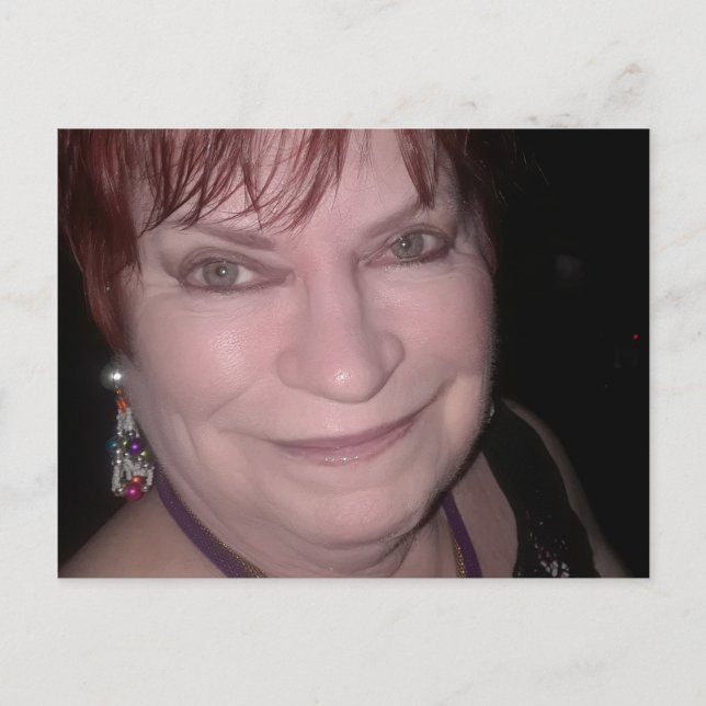 Paulies Schönheit Ankündigungspostkarte (Vorderseite)