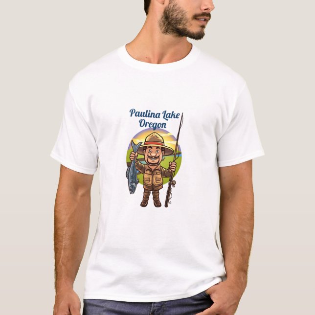Paulina Lake Oregon T-Shirt (Vorderseite)
