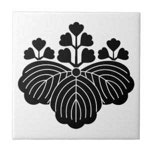 Paulownie mit 5/3 Blüten Fliese