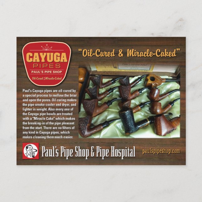 Paul's Cayuga Postcard Postkarte (Vorderseite)