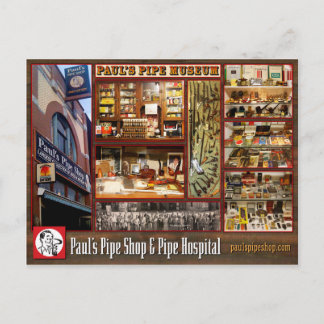 Paul's Pipe Museum Postcard Postkarte