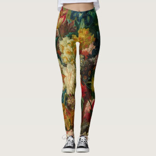Paulus Theodorus Van Brüssel - Blumen in einem Leggings
