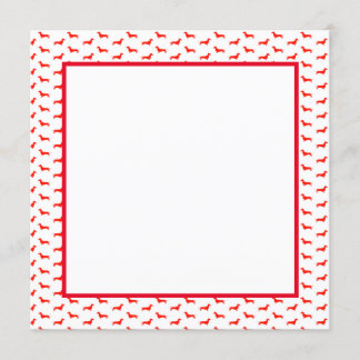 Pauschaleinladung, 5,25 x 5,25 einladung