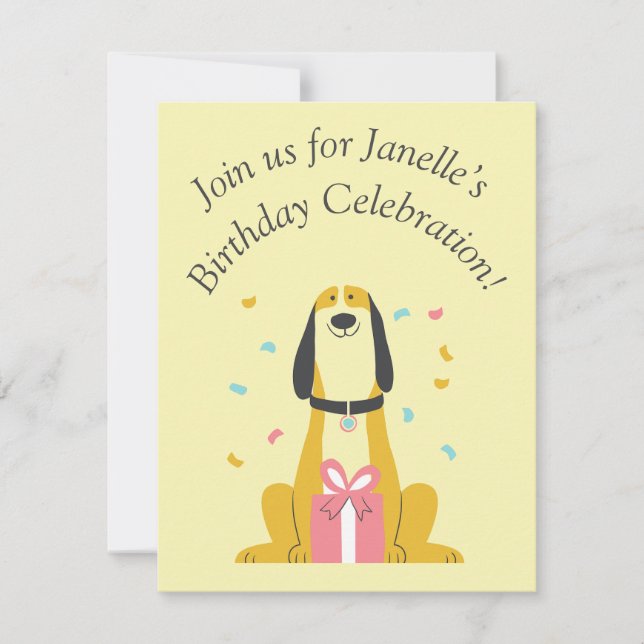 PauschalGeburtstagskarte Dankeskarte (Vorderseite)