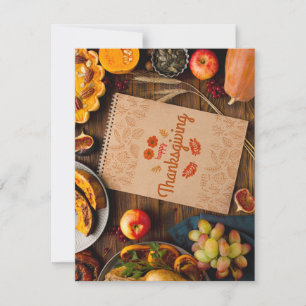 Pauschalreisekarte, Größe: 4,25" x 5,5", Papier: M Feiertagskarte