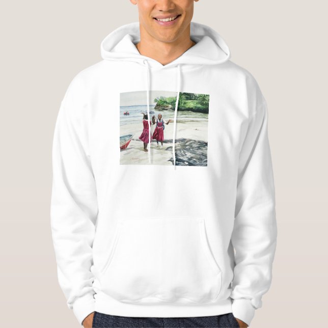 Pause an der Bucht 2002 Hoodie (Vorderseite)