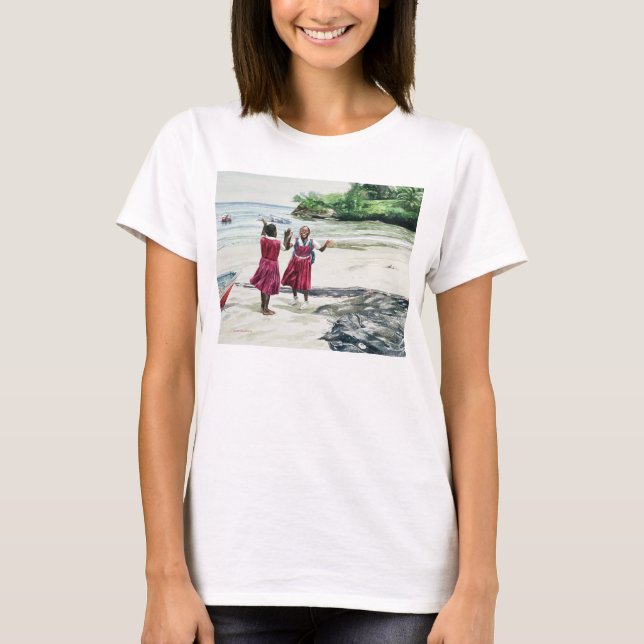 Pause an der Bucht 2002 T-Shirt (Vorderseite)