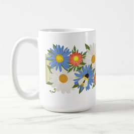 Pause Kacheln 15oz Biene Tasse – Links-händige Aus