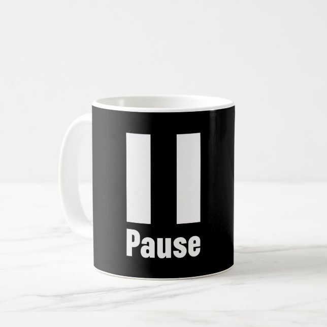 Pause Kaffeetasse (Vorderseite Links)
