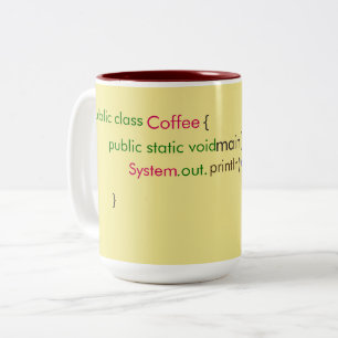 Pause-Kaffeetasse - Geschenke für Programmierer Zweifarbige Tasse