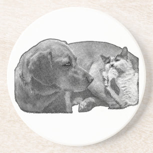 Pause, kleiner Pakt Getränkeuntersetzer