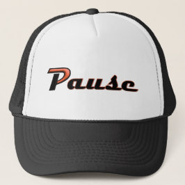 Pause Urban Streetwear Modern City Maverick Truckerkappe