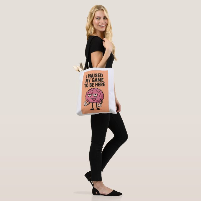 "Paused Game Brain - Gaming Mode aktiviert" (Am Model)