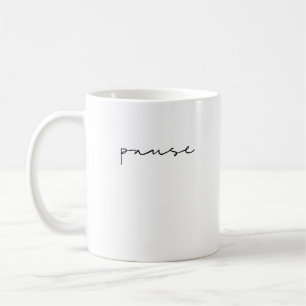 Pausen-Kaffee-Tasse Tasse