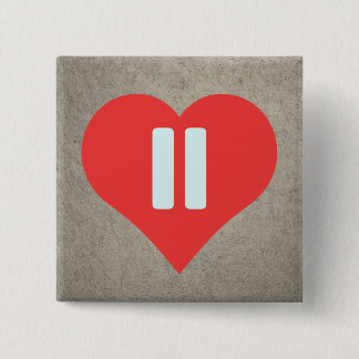 Pausen-Symbol-Piktogramm Button