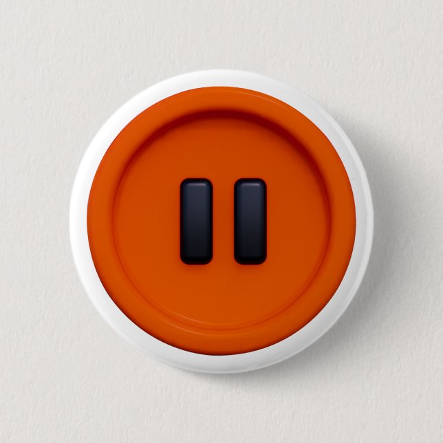 Pausenschaltfläche und Button: Radiant Button (Vorderseite)