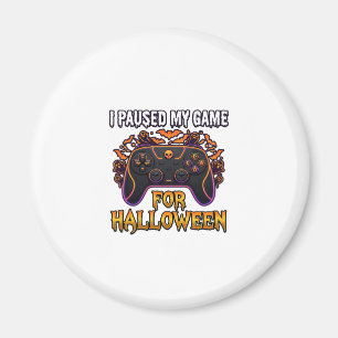 Pausiertes Spiel Halloween Controller Fledermäuse Magnet