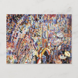 Pavel Filonov - Zusammensetzung Postkarte