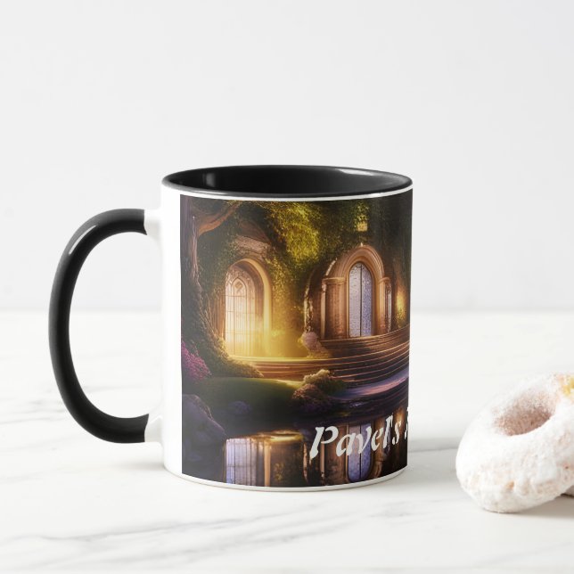 Pavel-Morgentee Personalisiert anpassbar Tasse (Mit Donut)