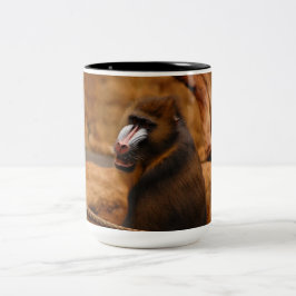 Pavian/Baboon Zweifarbige Tasse