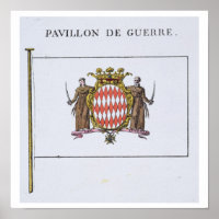 Pavillon de Guerre, Details aus den Flaggen von Mo