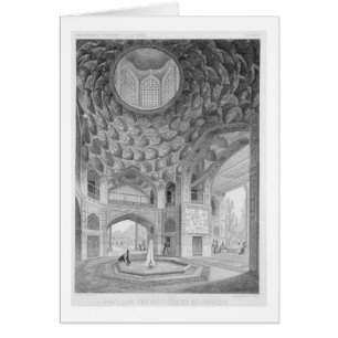 Pavillon der acht Paradises in Isfahan, aus