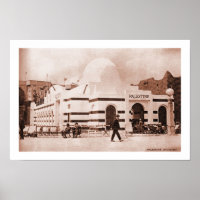 Pavillon der Vintagen britischen Empire Expo Pales