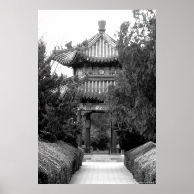 Pavillon Print Poster (Vorne)