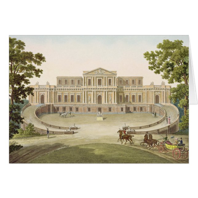 Pavillon von Haarlem, von 'Choix DES-Monumenten, (Vorderseite (Horizontal))