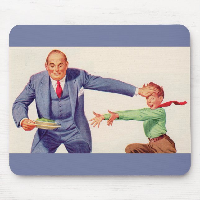 Pavlov-Spinat Mousepad (Vorne)