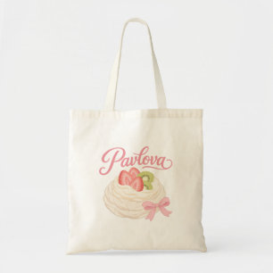 Pavlova - Kokette Pastell-Dessert-Design Tragetasche