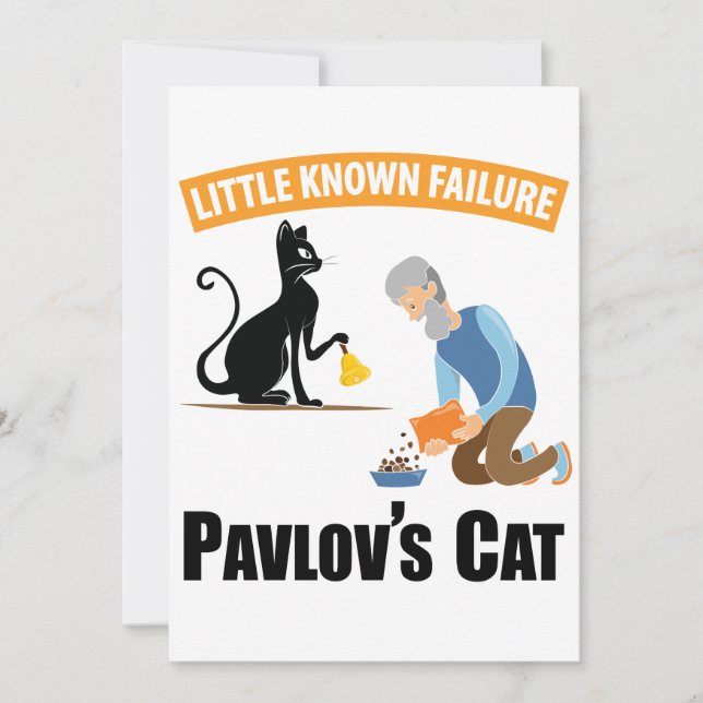 Pavlov's Cat - Funny Psychology (Vorderseite)
