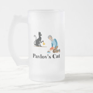 Pavlov's Cat Funny Psychology Mattglas Bierglas