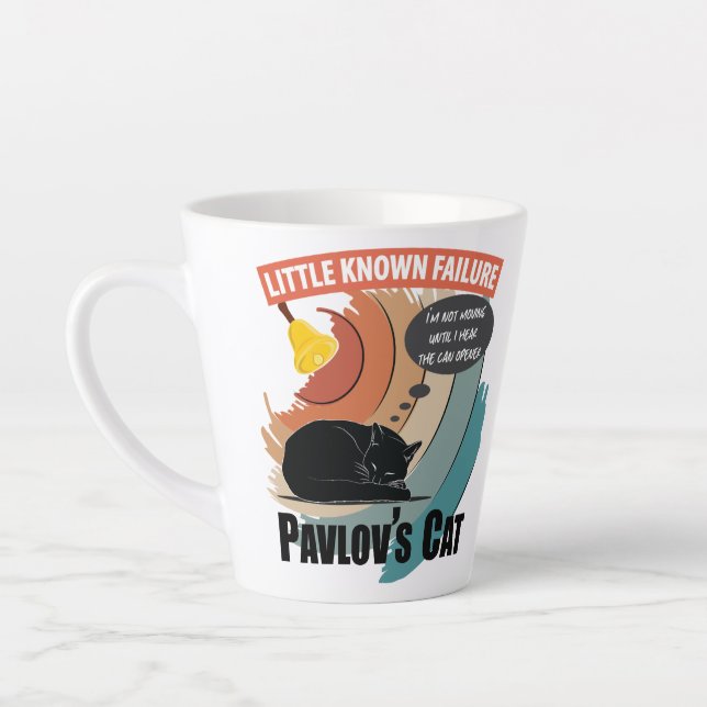Pavlov's Cat - Funny Psychology Milchtasse (Links)
