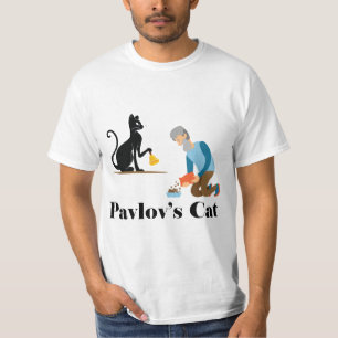 Pavlov's Cat Funny Psychology T-Shirt