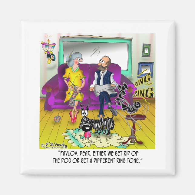 Pavlovs Ring Tone Magnet (Vorne)
