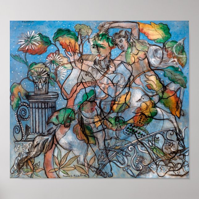 Pavonia | Francis Picabia | Poster (Vorne)