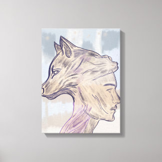 Paw and Still I – Silent Companionship Leinwanddruck