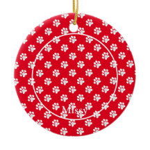 Paw druckt benutzerdefinierten Foto-Katze-Namen fü