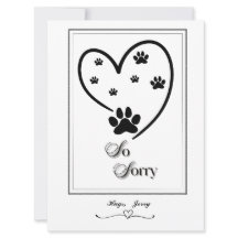 Paw druckt Herzdesign