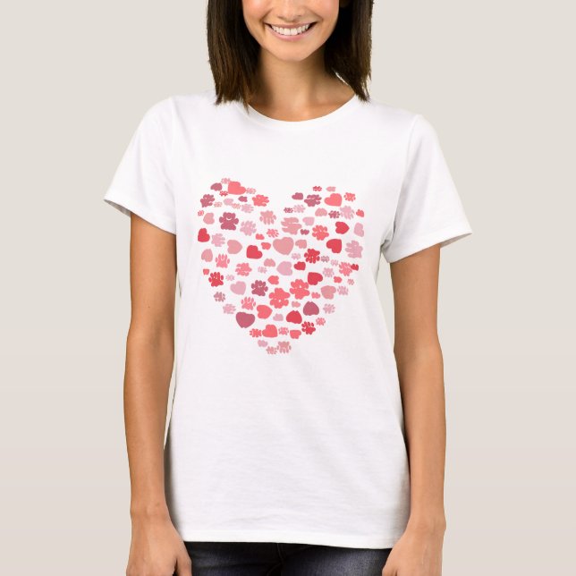 Paw Heart T-Shirt (Vorderseite)