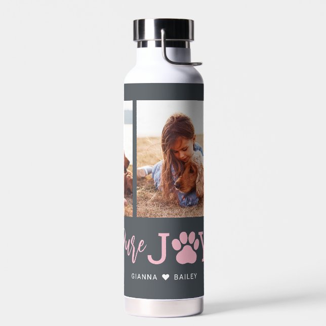 Paw Jow EDITABLE FARBFLASCHE Trinkflasche (Links)