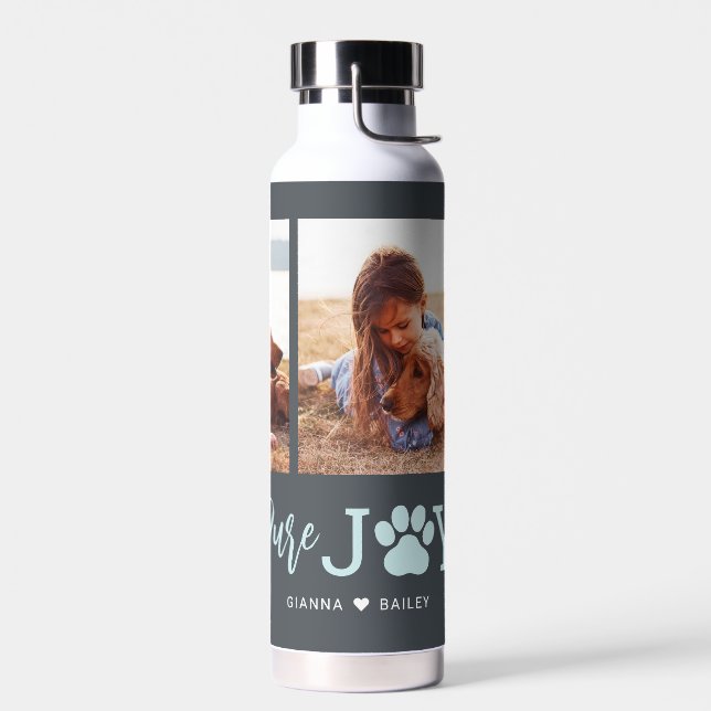 Paw Jow EDITABLE FARBFLASCHE Trinkflasche (Links)