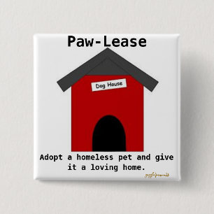Paw-Lease Button